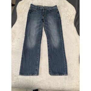 American Eagle Slim Straight Blue Denim Jeans Size 30x30 Pants